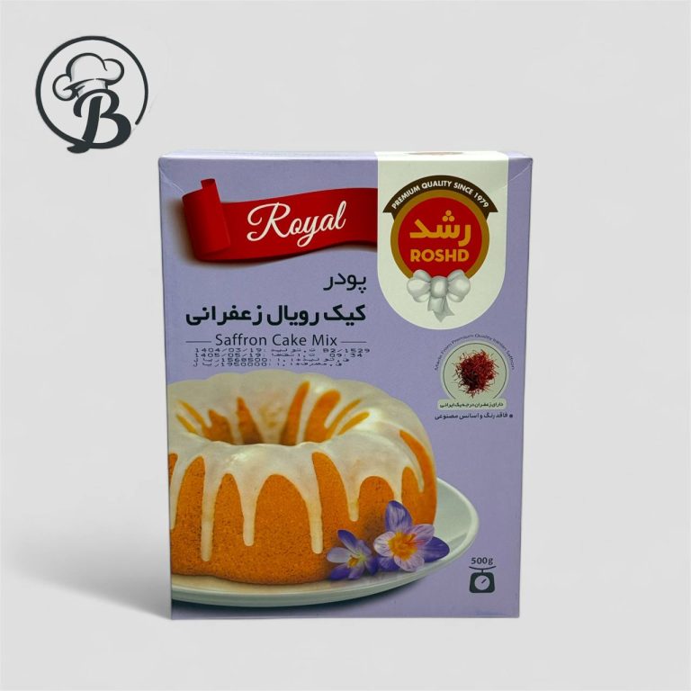 پودر کیک رویال زعفرانی رشد