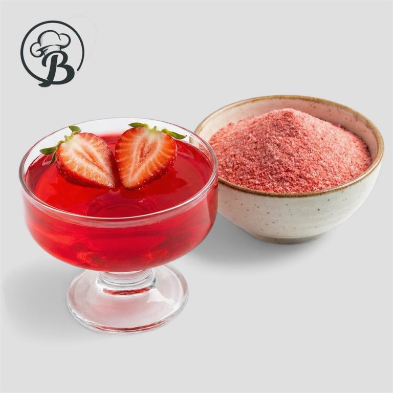 پودر ژله توت فرنگی